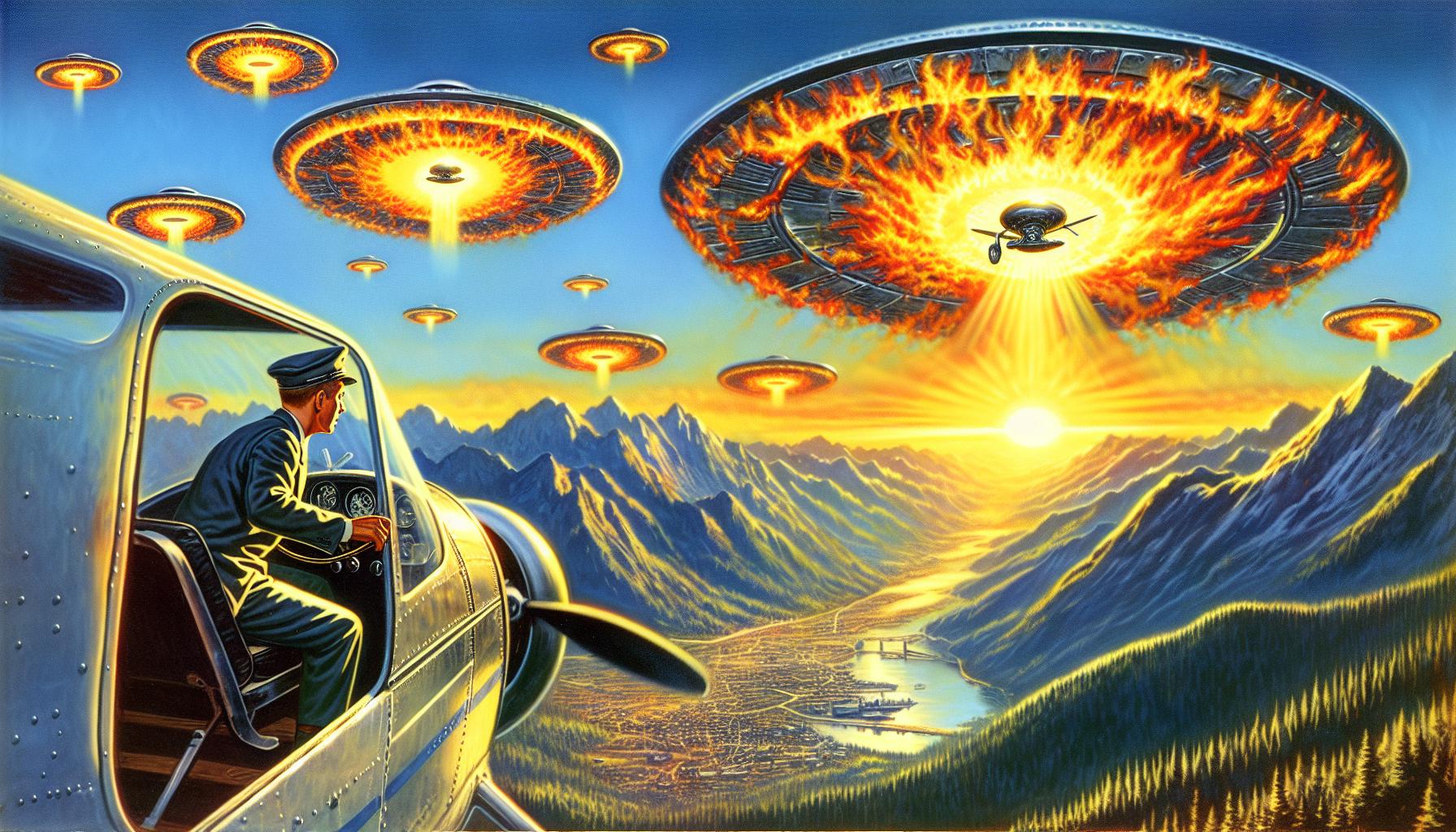The Game Changer: An In-depth Look at⁢ Kenneth Arnold’s 1947 UFO Encounter