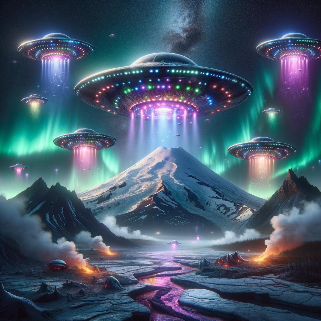 The Astonishing UFO Sightings‍ among Alaska's Volcanoes