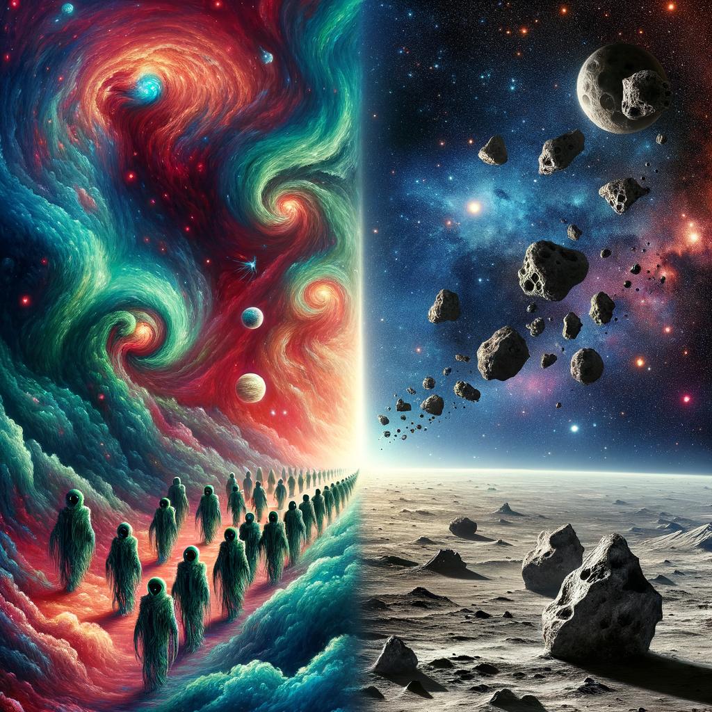 Diverging From the Usual: Aliens or Asteroids?